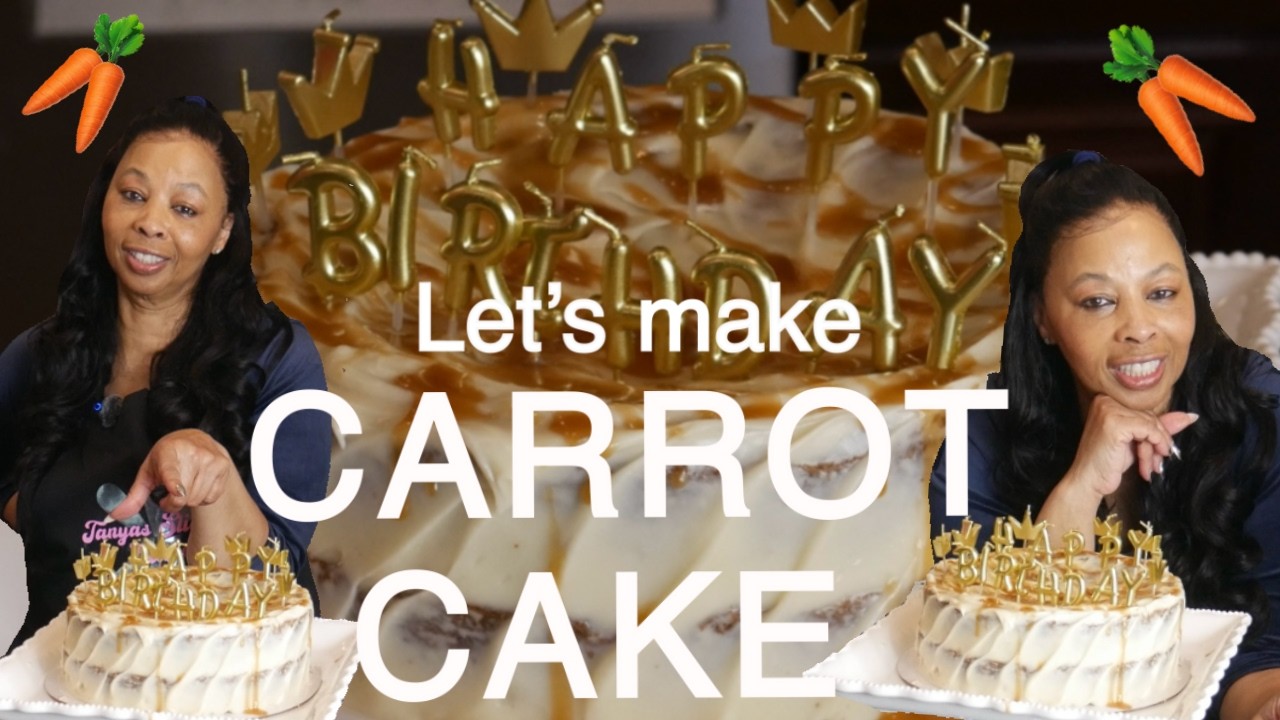 LETS MAKE THE BEST CARROT CAKE EVER!