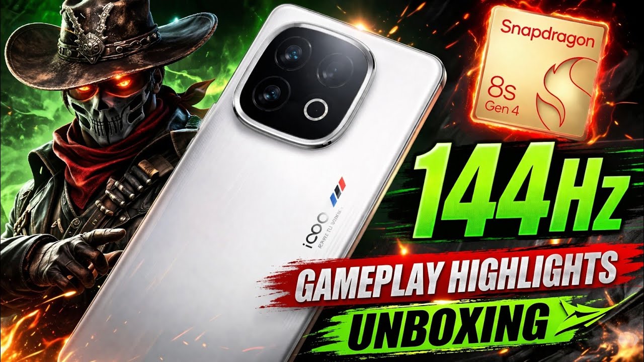 НОВЫЙ ИГРОВОЙ МОБИЛЬНЫЙ ТЕЛЕФОН: РАСПАКОВКА И ТЕСТ ИГРЫ!! (IQOO NEO 10,12 ГБ/256 ГБ) @NonstopGami...