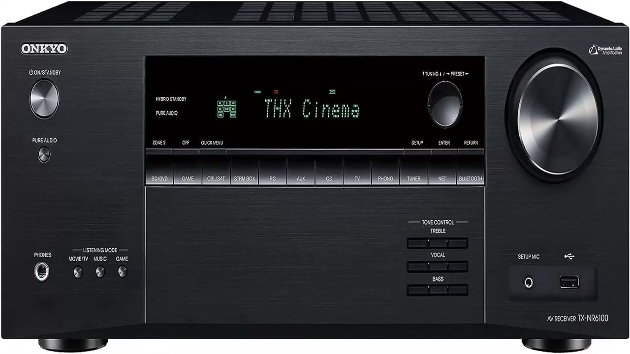 Обзор: 7.2-канальный смарт-AV-ресивер Onkyo TX-NR6100 с разрешением 8K