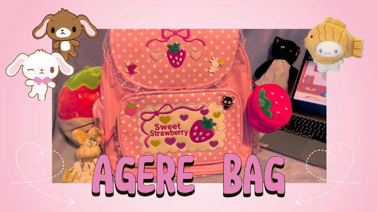 ⋆˚࿔ decorate/what's in my agere bag 𝜗𝜚˚⋆ ˗ˏˋ ꒰ sfw agere ꒱ ˎˊ˗