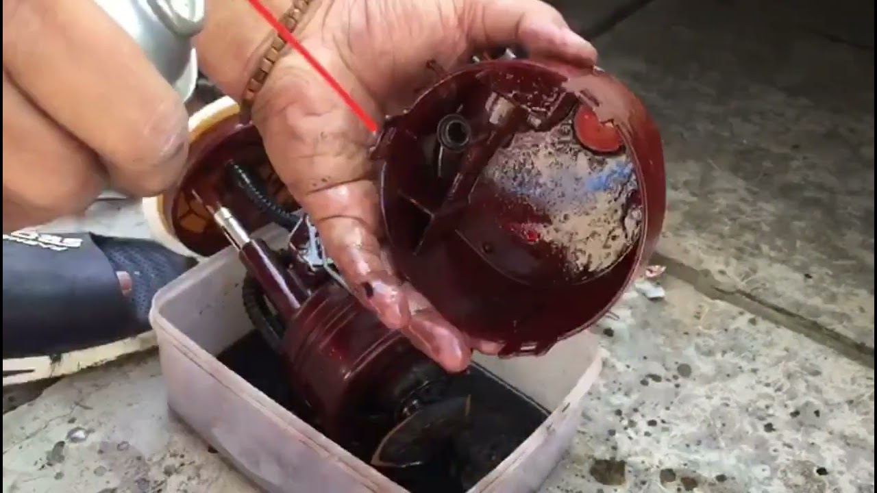 fuel pump nissan march kotor,, setelah di Bersihkan,, geteran mesin halus,,tenaga enteng