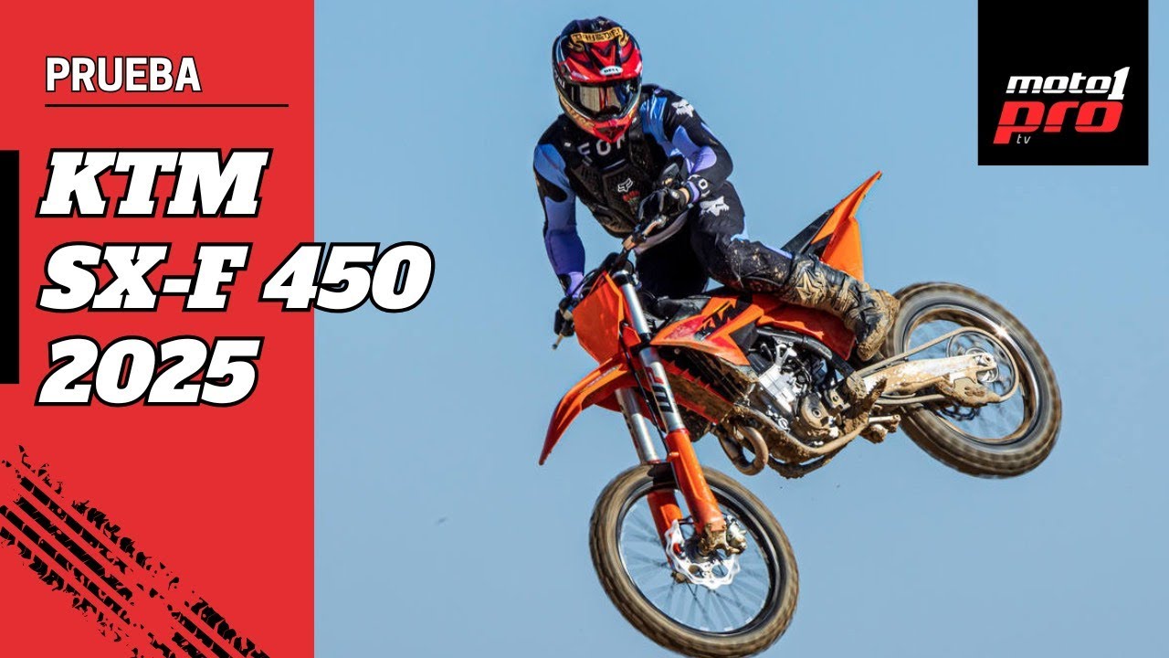 Prueba KTM SX-F 450 2025