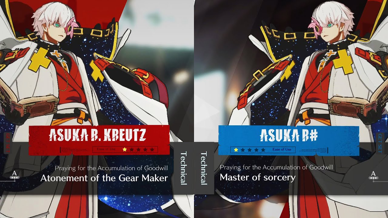 You Can Select Both Versions of Asuka