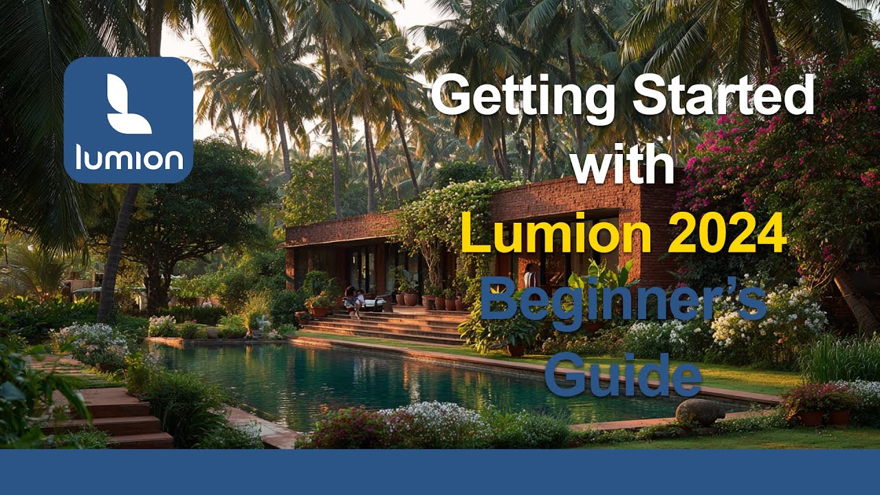 Lumion 2024 Beginner Tutorial | Learn the Basics of Architectural Rendering
