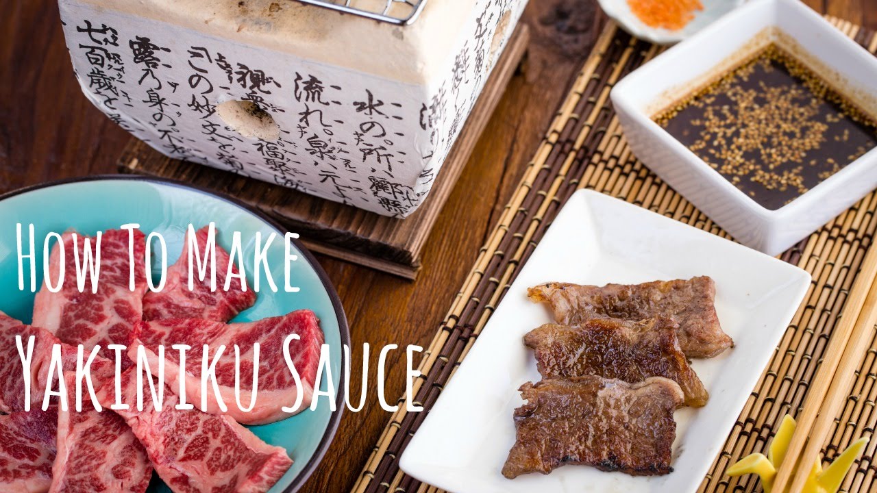 How to Make Yakiniku Sauce (Recipe) 焼肉のタレの作り方（レシピ）