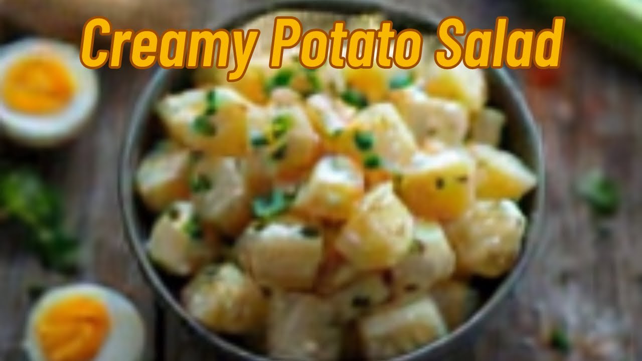 Creamy Potato Salad Recipe| Easy and Delicious|Homemade Side Dish