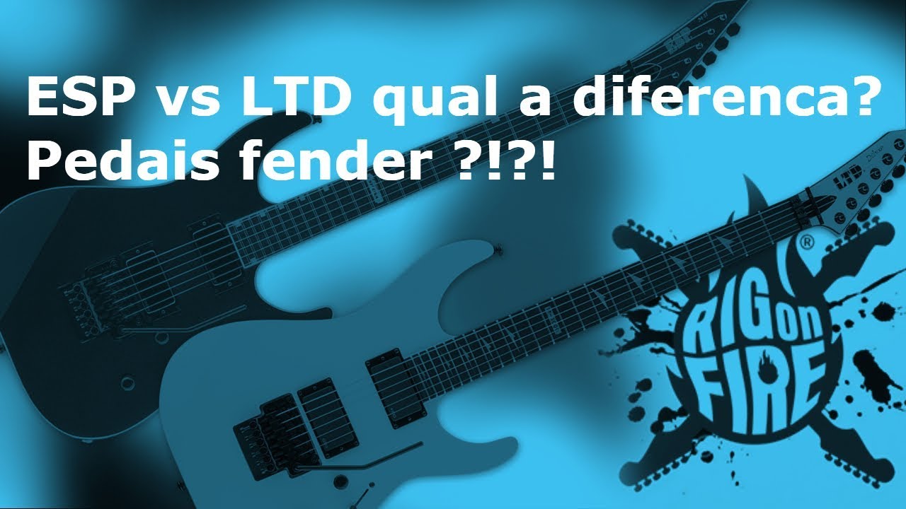 Lendo Comentários 40 - ESP vs LTD e porque tenho bode da Fender
