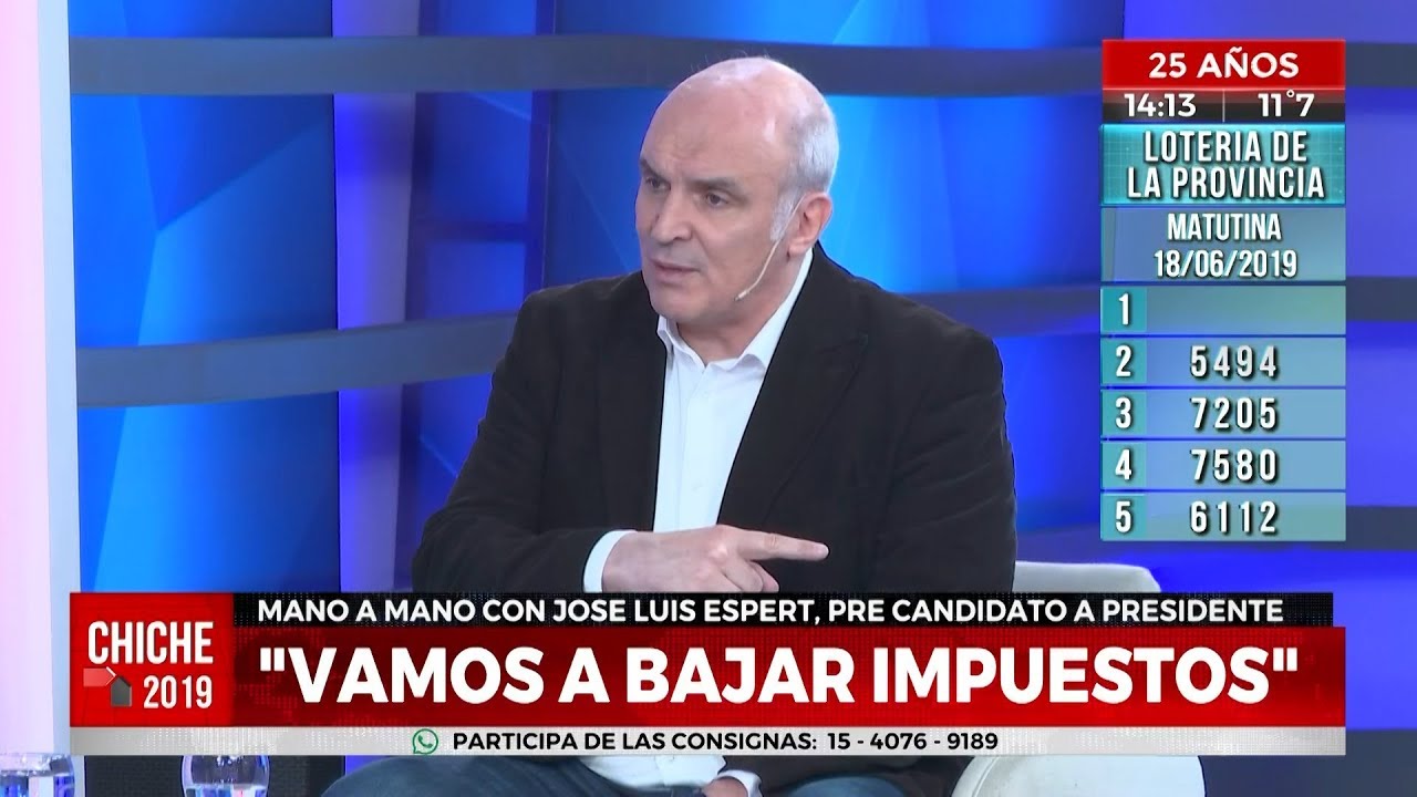 José Luis Espert en 