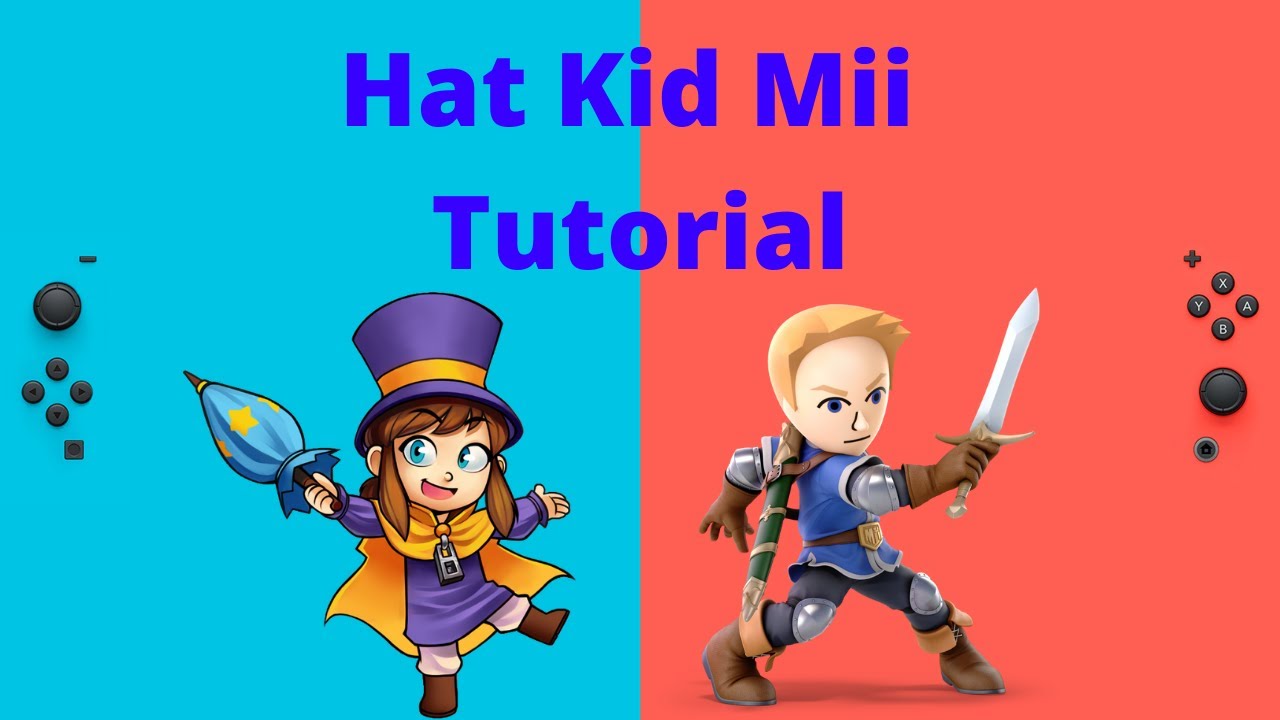 Hat Kid Mii Tutorial