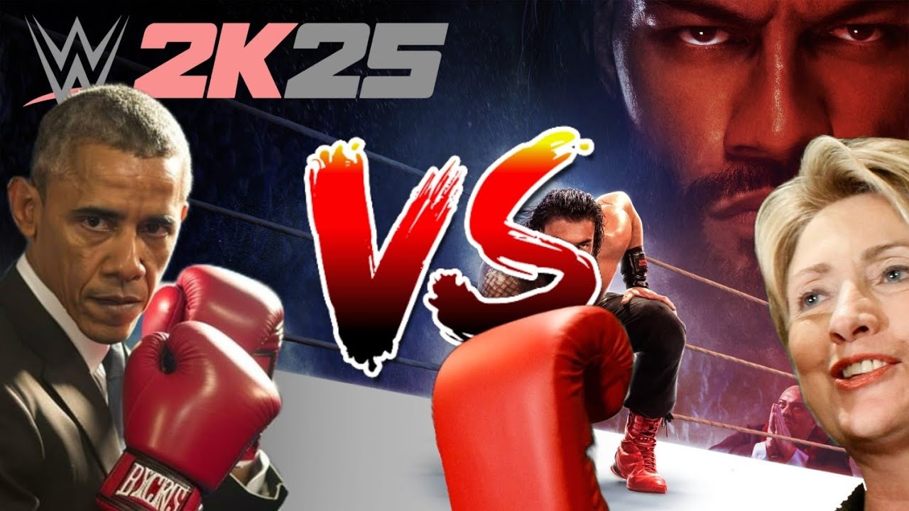 US Presidents Play WWE 2K25