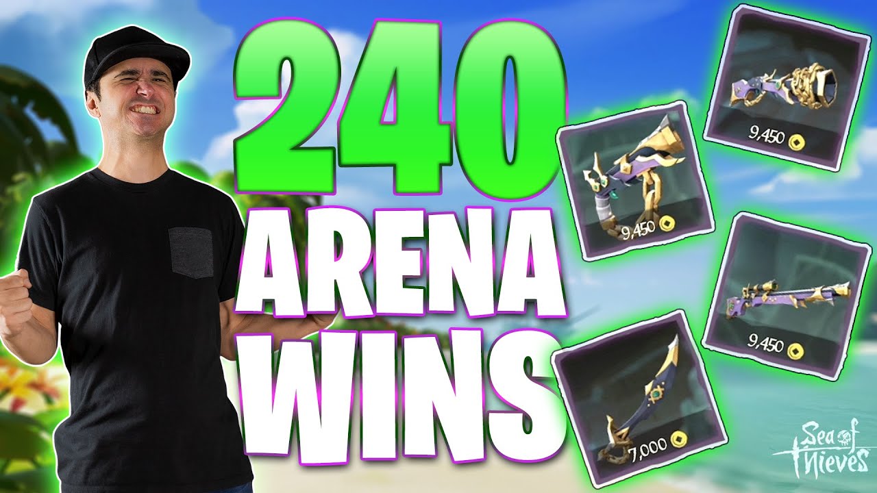 We Finally hit 240 Arena Wins - Pirate Legend Skins UNLOCKED!