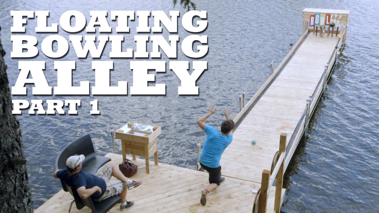 FLOATING Bowling Alley - Part 1 - Pins, Setter & Lane