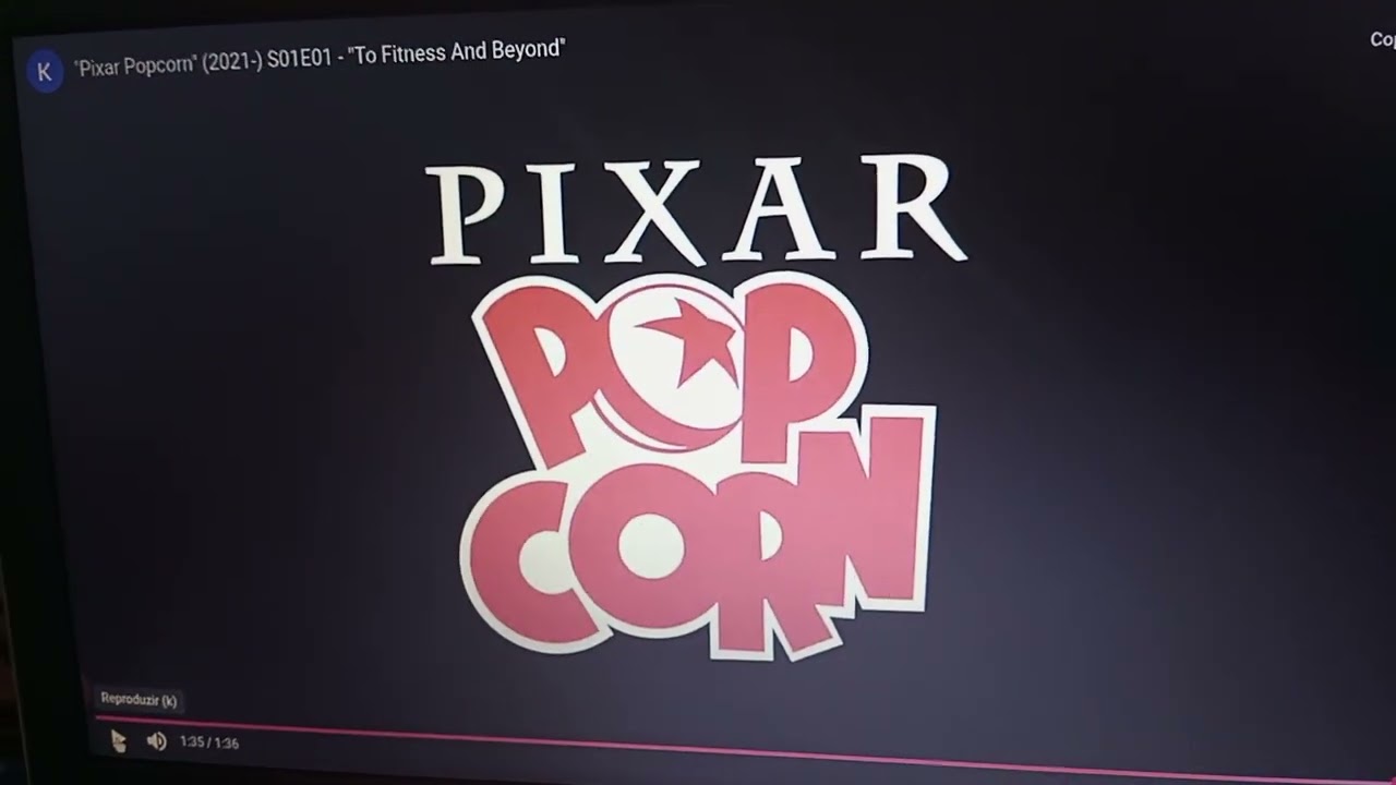 Pixar Popcorn Credits (To Fitness And Beyond)