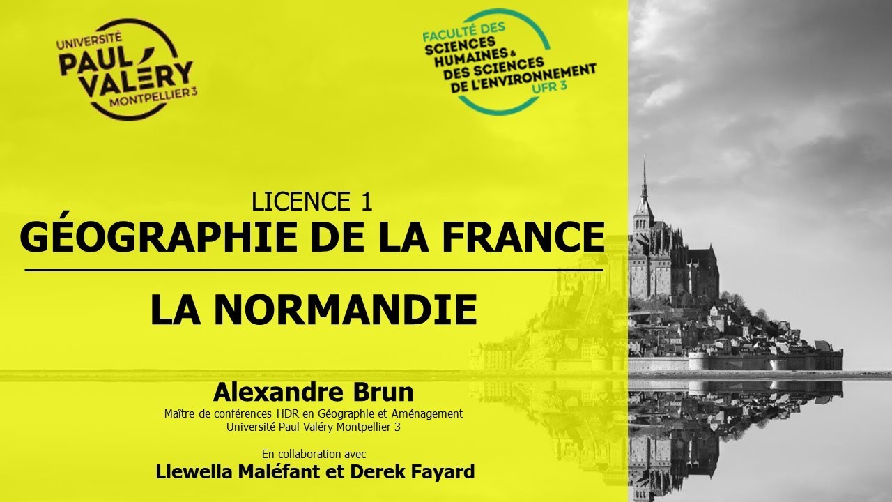 CM L1 GEO DE LA FRANCE NORMANDIE
