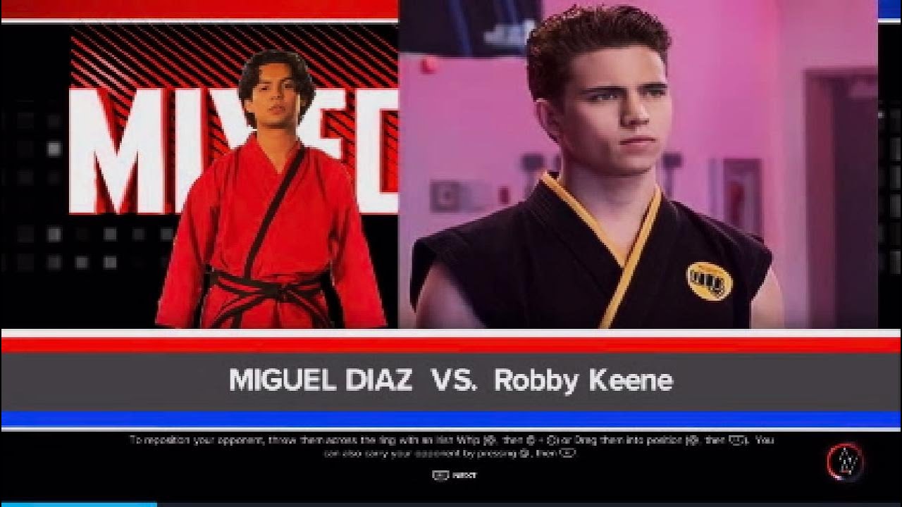 WWE 2K23 | Miguel Diaz vs Robby Keene