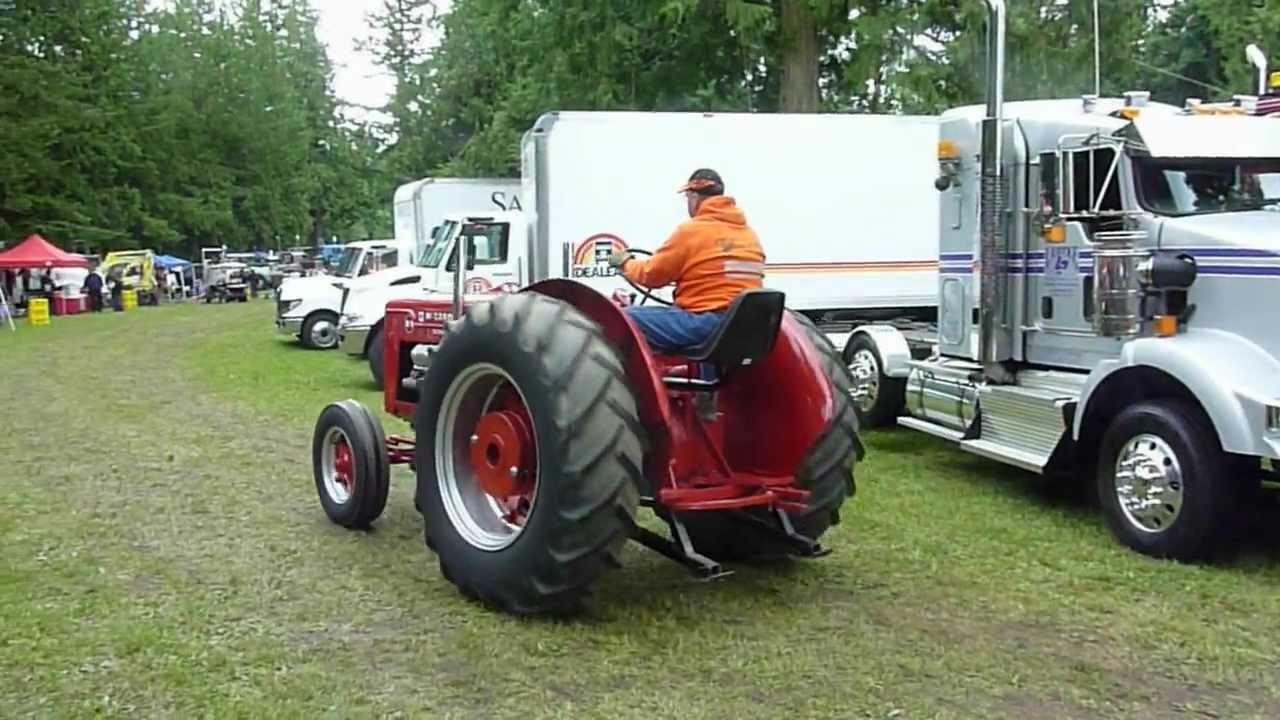 International / McCormick Tractor with IH V8 gas engine.