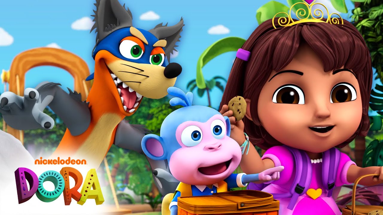 Dora & Boots Wear Halloween Costumes! 🎃 10 Minutes | Dora & Friends