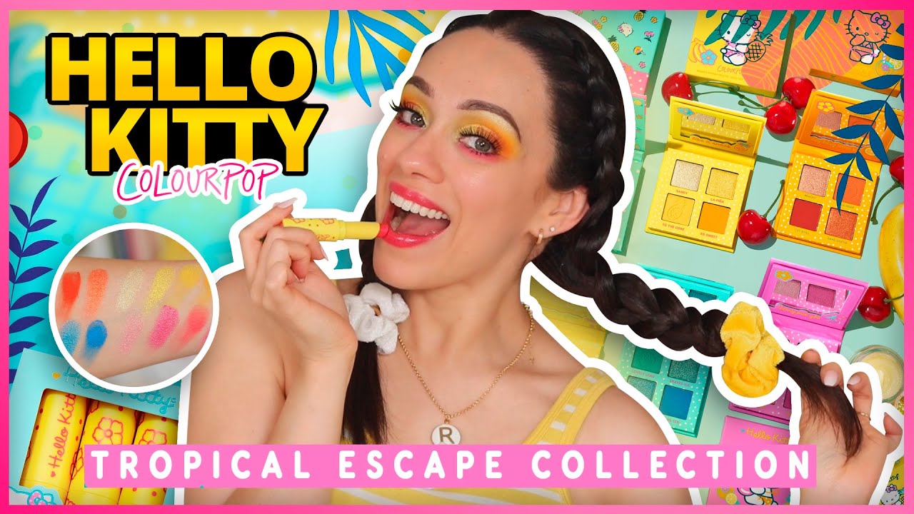HELLO KITTY TROPICAL: UNA COLECCIÓN MUY ALEGRE Y PERFECTA PARA EL VERANO | ColourPop