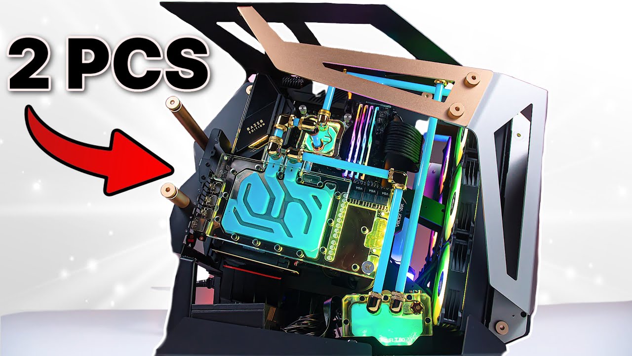 I built this *EPIC* Dual Water Cooled PC
