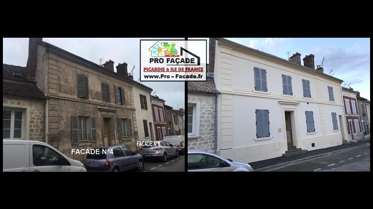 Etape par étape ravalement - rénovation d'une façade - enduit traditionnel dans le 95