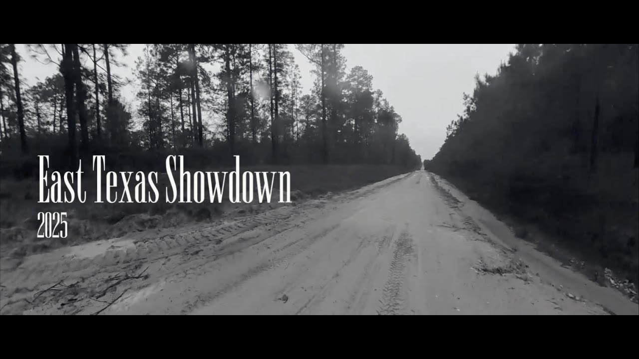 East Texas Showdown 2025 - when you see no other bicycle tracks...