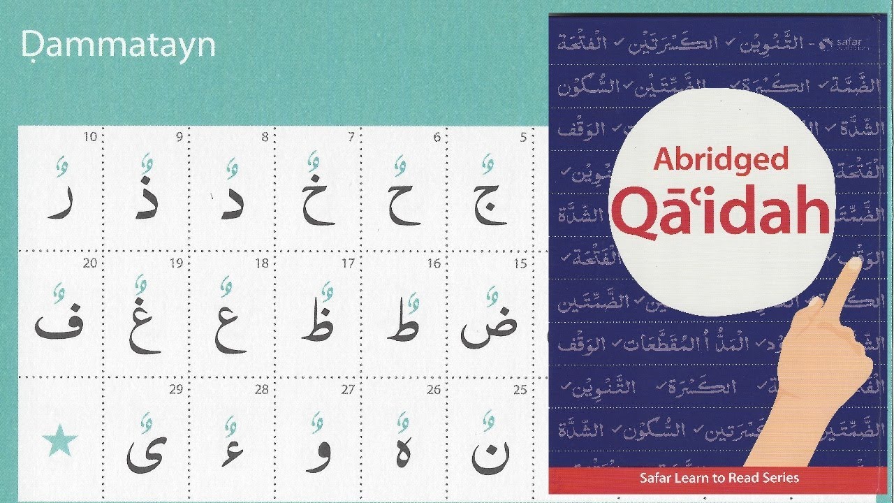Dammatayn safar qaidah page 23 Tajweed Tips & Tricks
