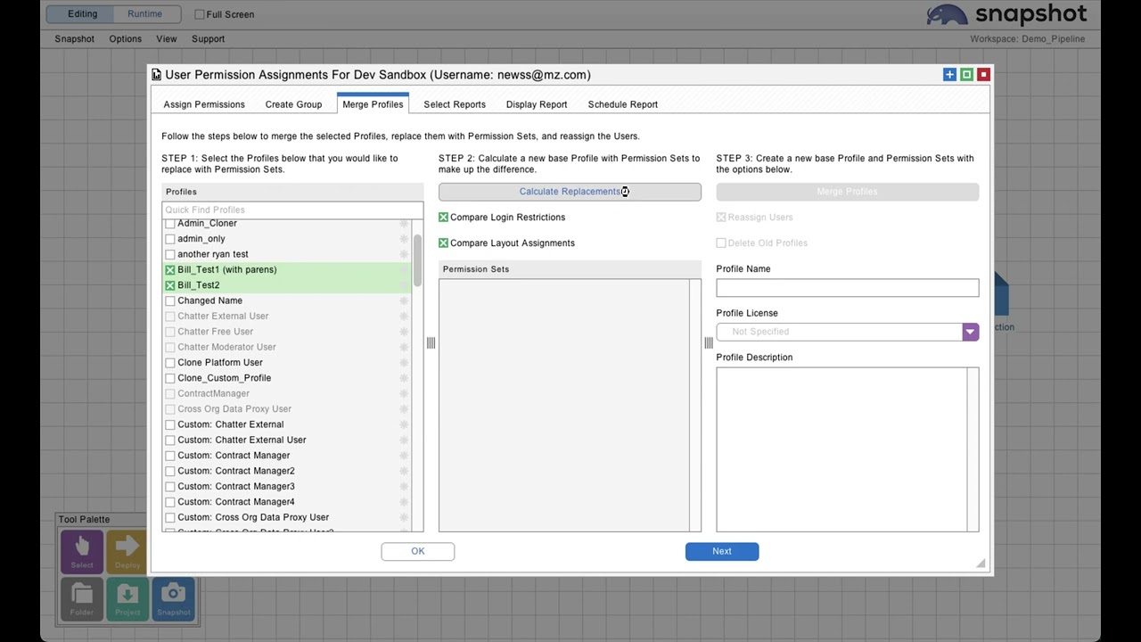 Merge Similar Profiles