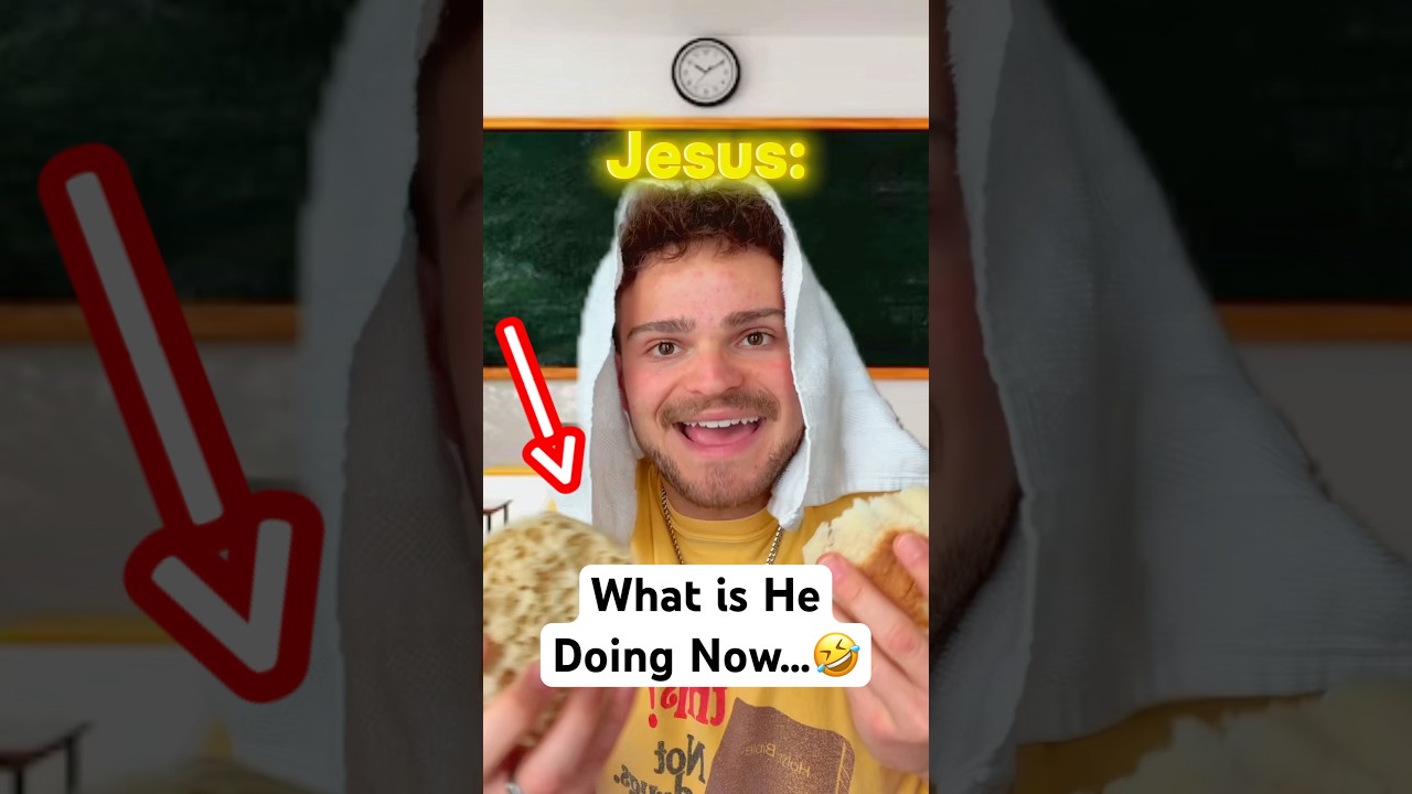 А что, если бы Иисус Христос был твоим одноклассником&hellip;🤣✝️📚