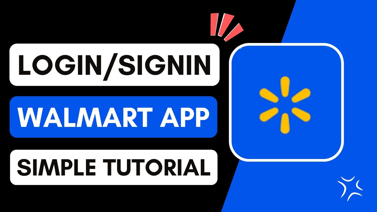 How to Login Walmart App | Walmart Account Login