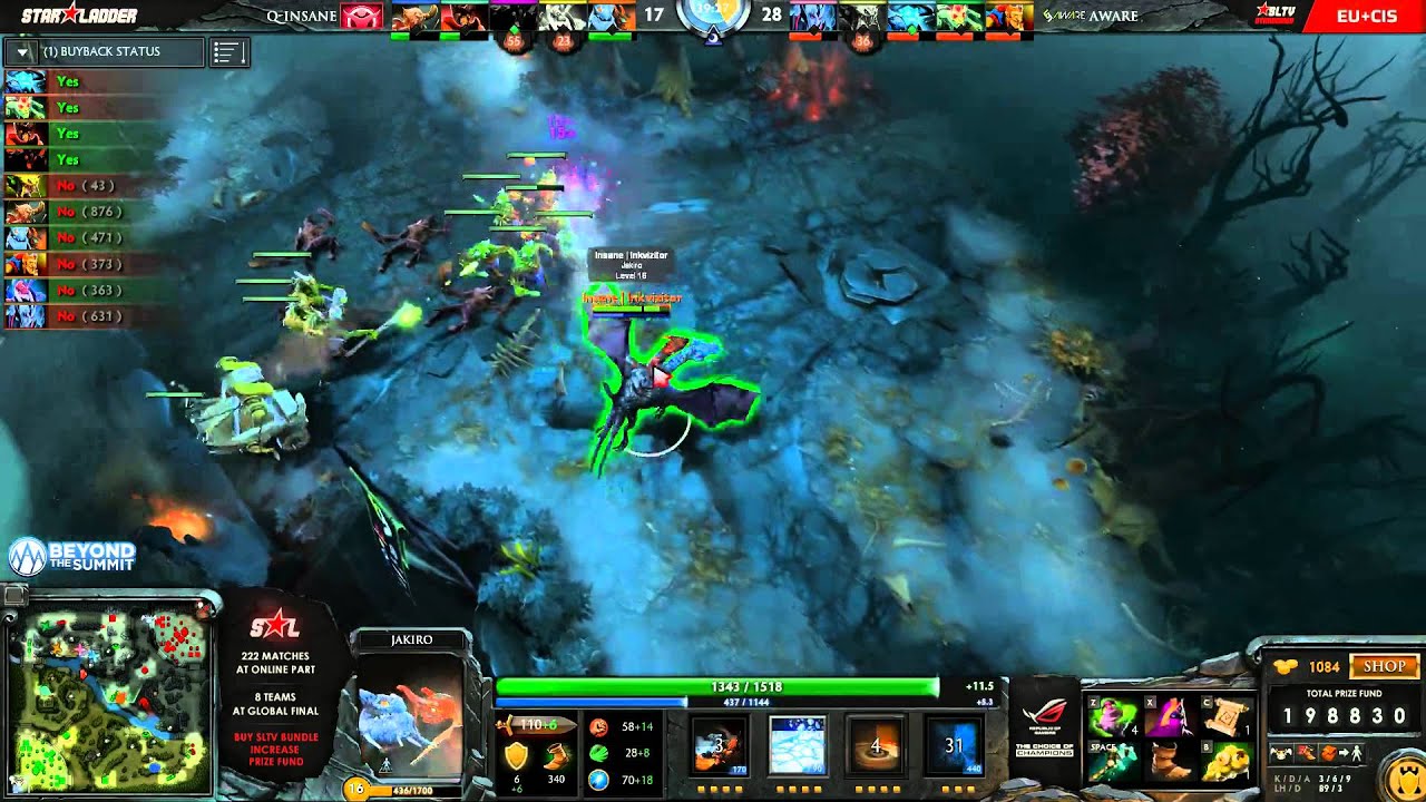 Aware vs Insane (Starladder IX Europe - Group Stage) [ABSOLUTE MADNESS]