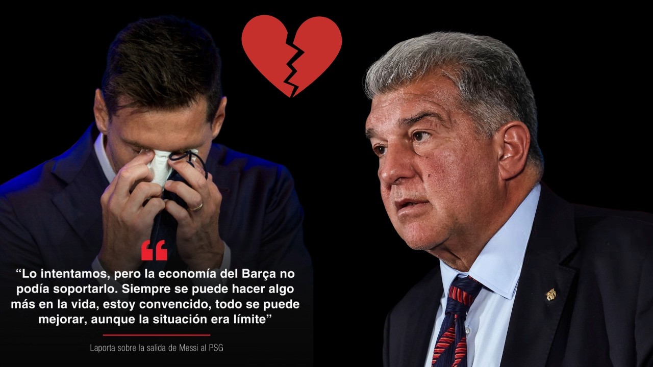 LAPORTA dit ENFIN la vérité sur MESSI !