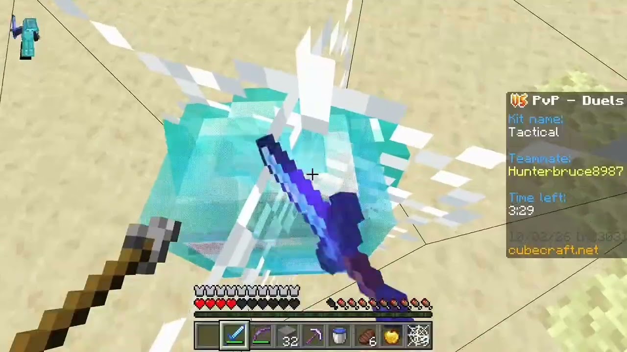 Bedrock pvp practice 