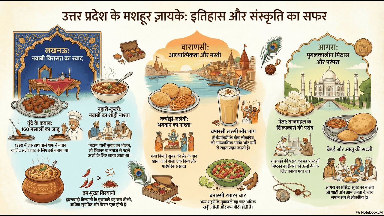 उत्तर प्रदेश के स्वाद 