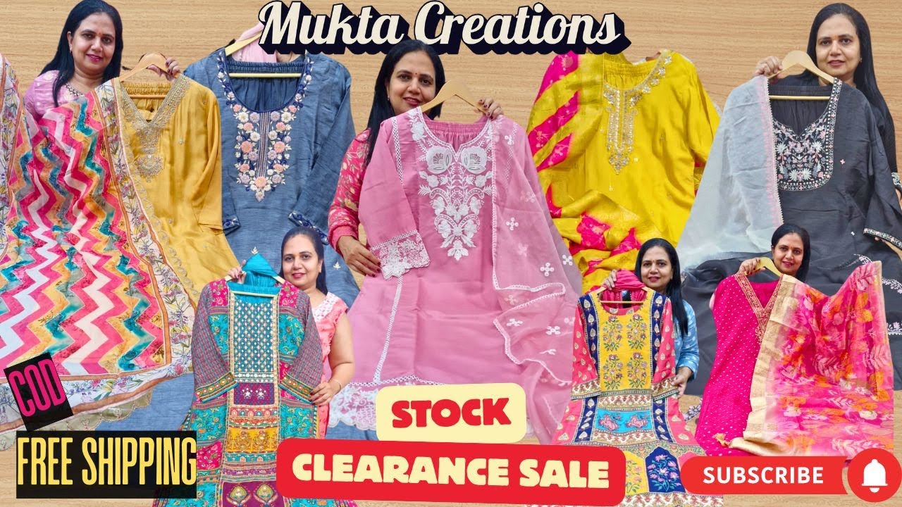MUKTA CREATIONS BRINGS YOU DIWALI SUPER DHAMAKA CLEARANCE&nbsp;SALE