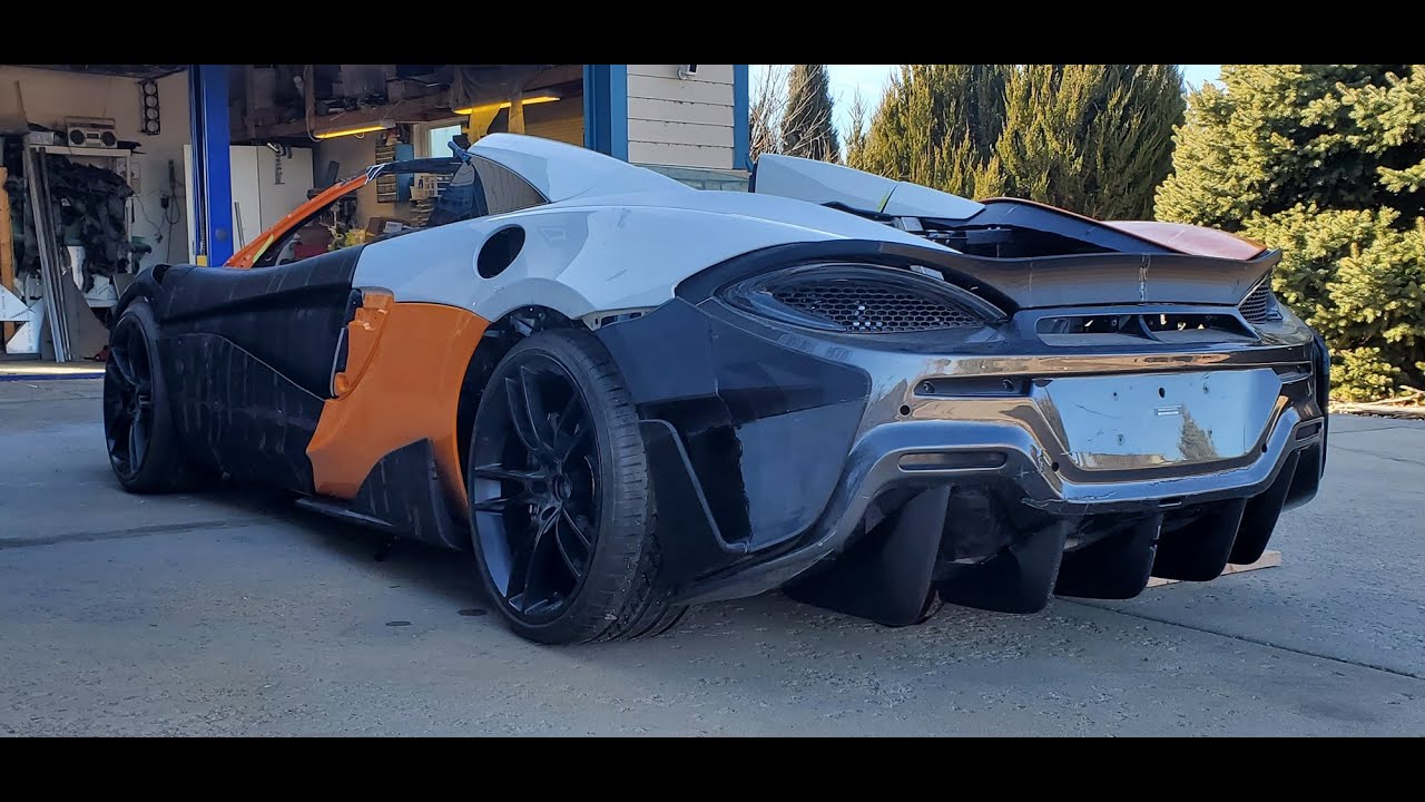 3D Printed McLaren 600lt Doors