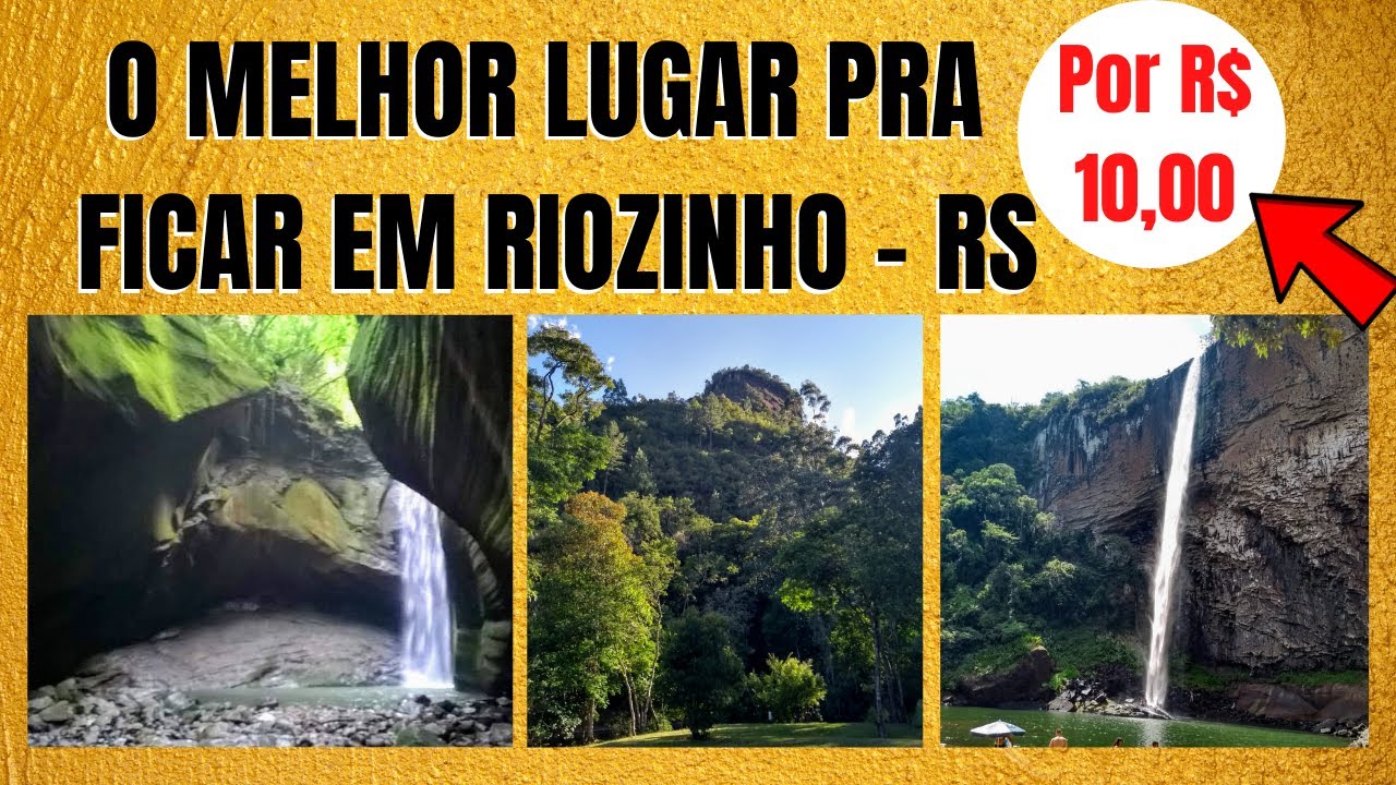 BALNEÁRIO ALCINDO _ RIOZINHO/ CAMPING SÓ R$ 10,00 #acampamento