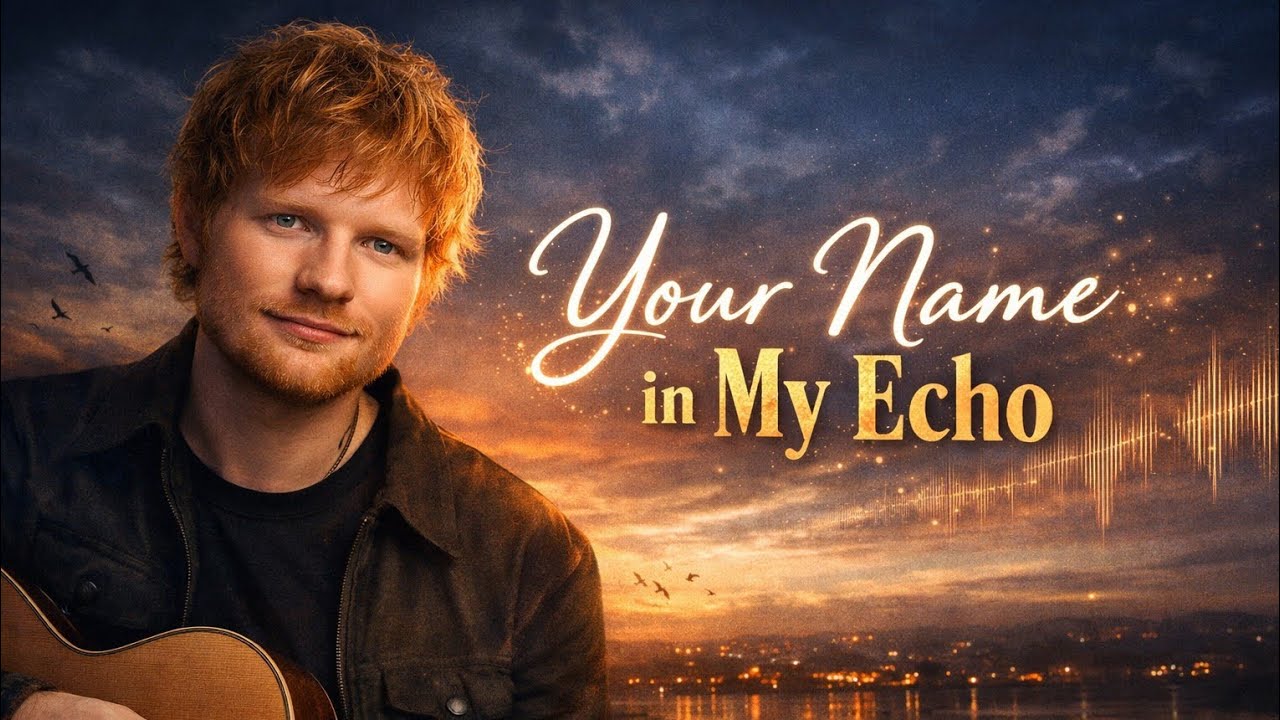 Your Name in My Echo | Emotional Acoustic Pop Ballad (Inspired by Ed Sheeran Style)