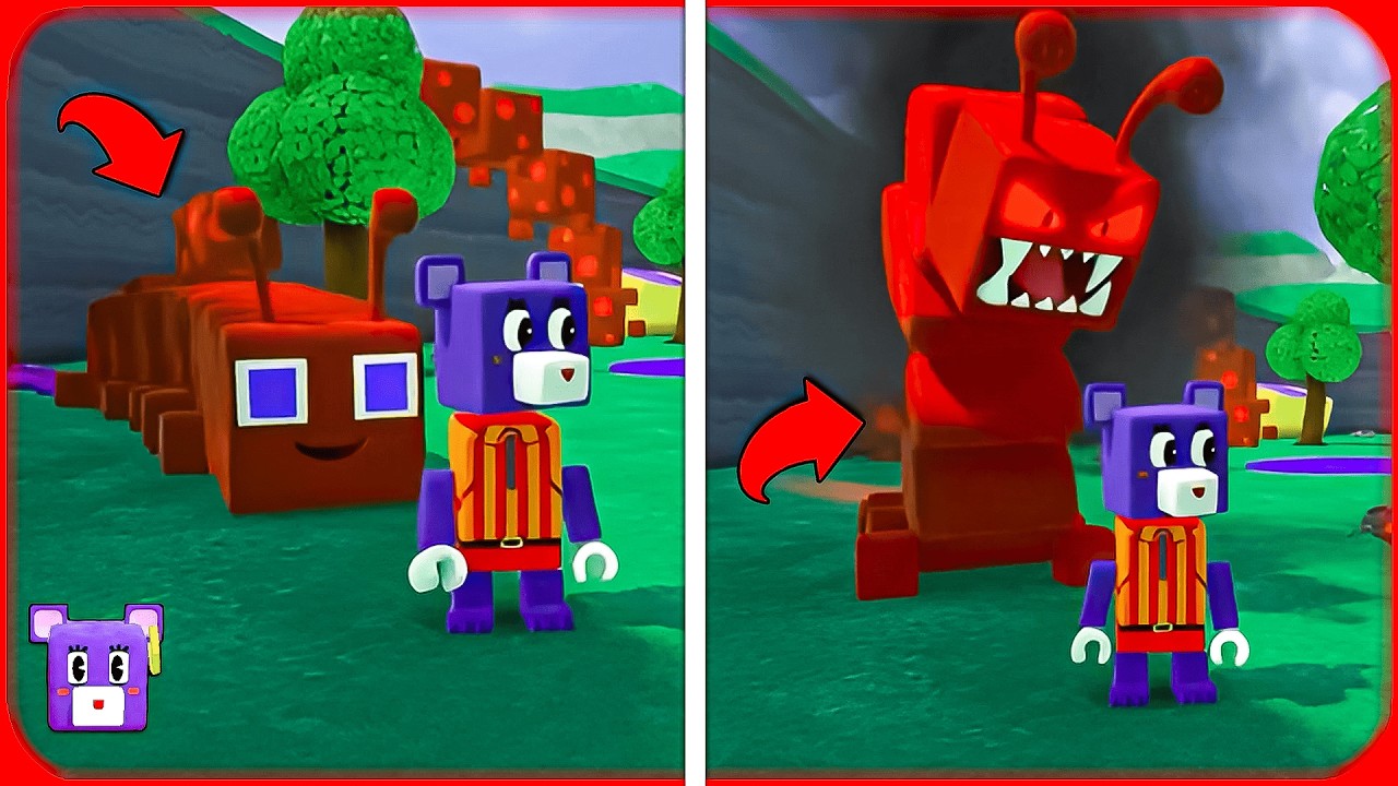 Make the Caterpillar Angry! Super Bear Adventure Gameplay Walkthrough