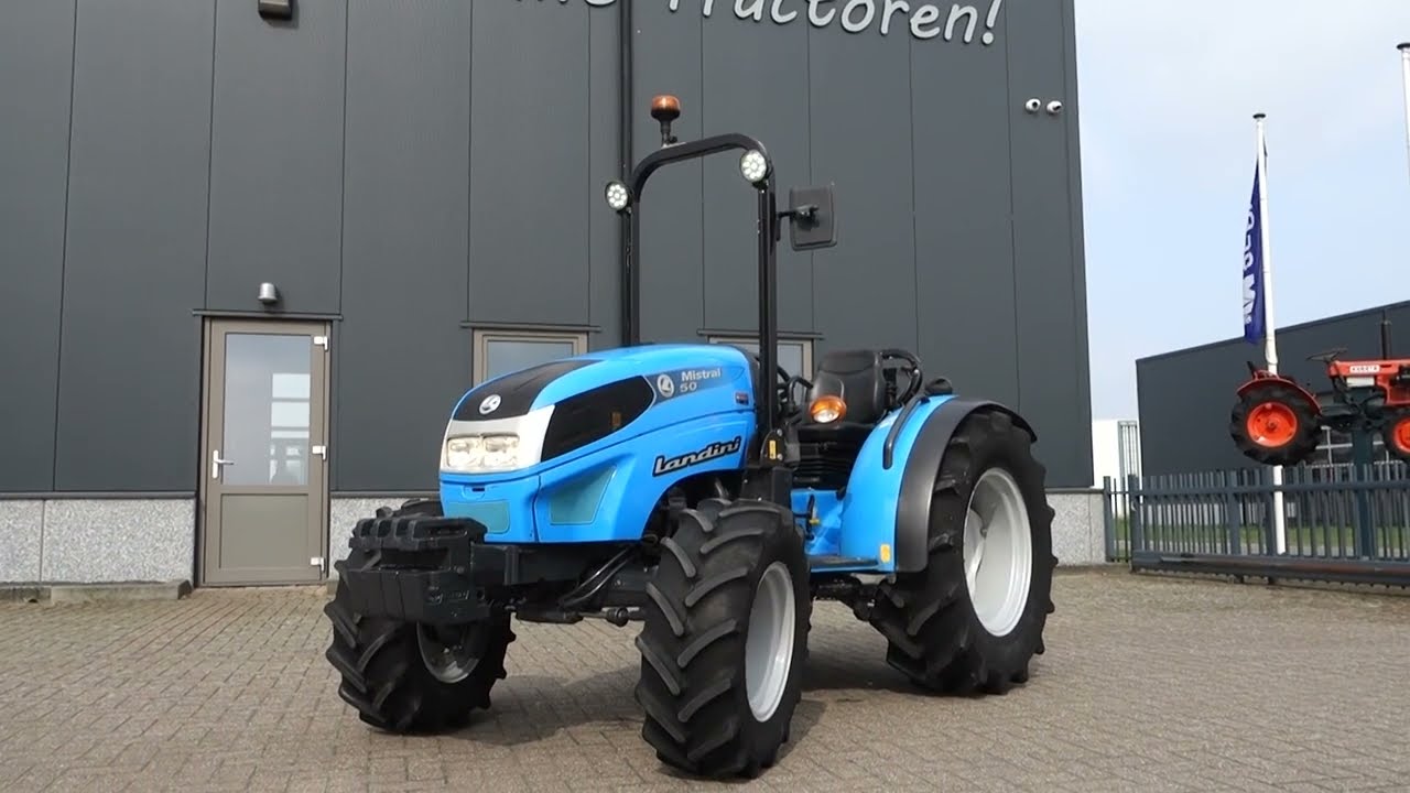 Landini Mistral 50 4wd / 01071 Draaiuren / Frontgewichtenset