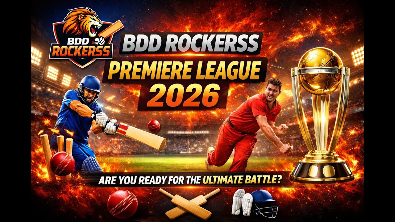 DAY-01| BDD ROCKERSS PREMIER LEAGUE 2026 | बीडीडी रॉकरस प्रीमियर लीग २०२६ | CURRY ROAD | ASC LIVE