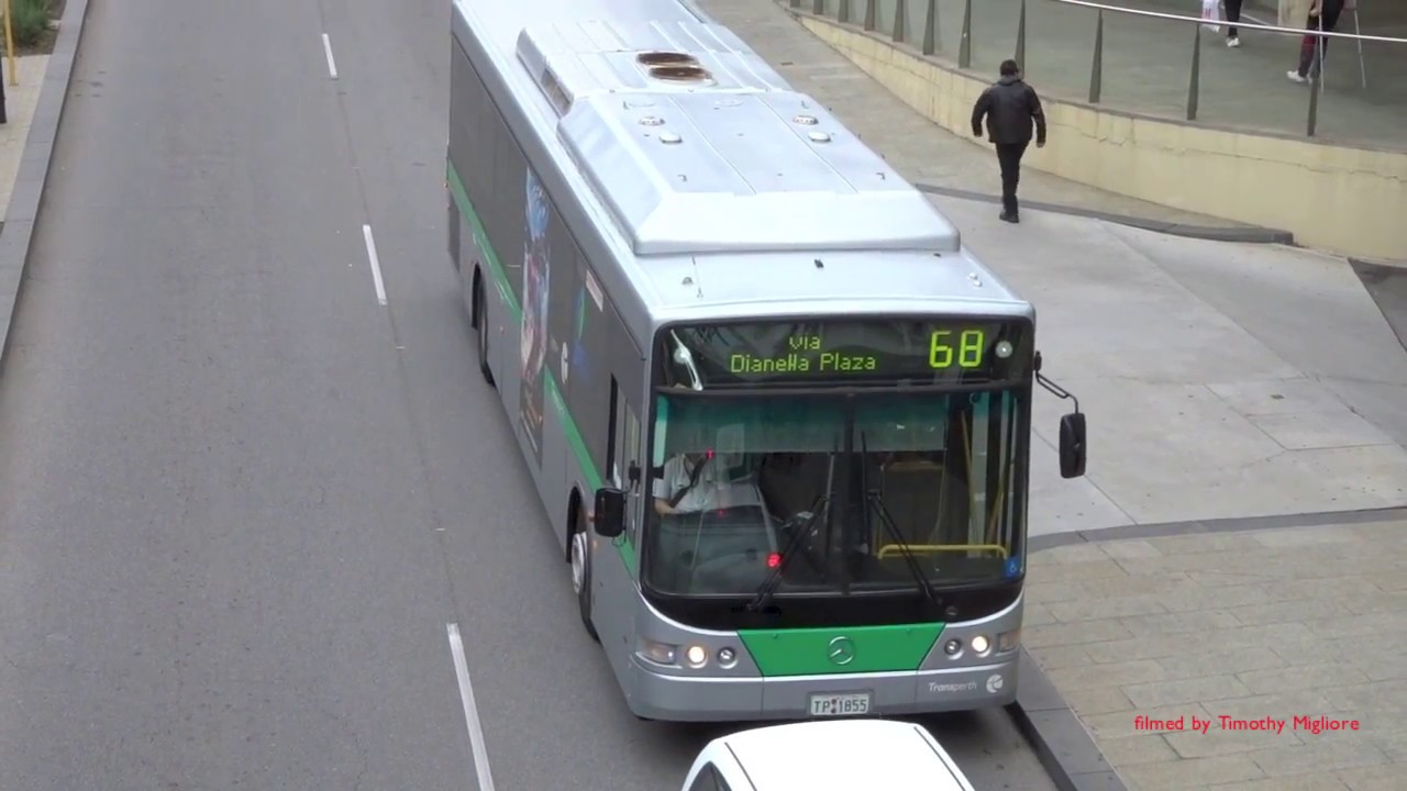 Buses in Perth, Australia 2017