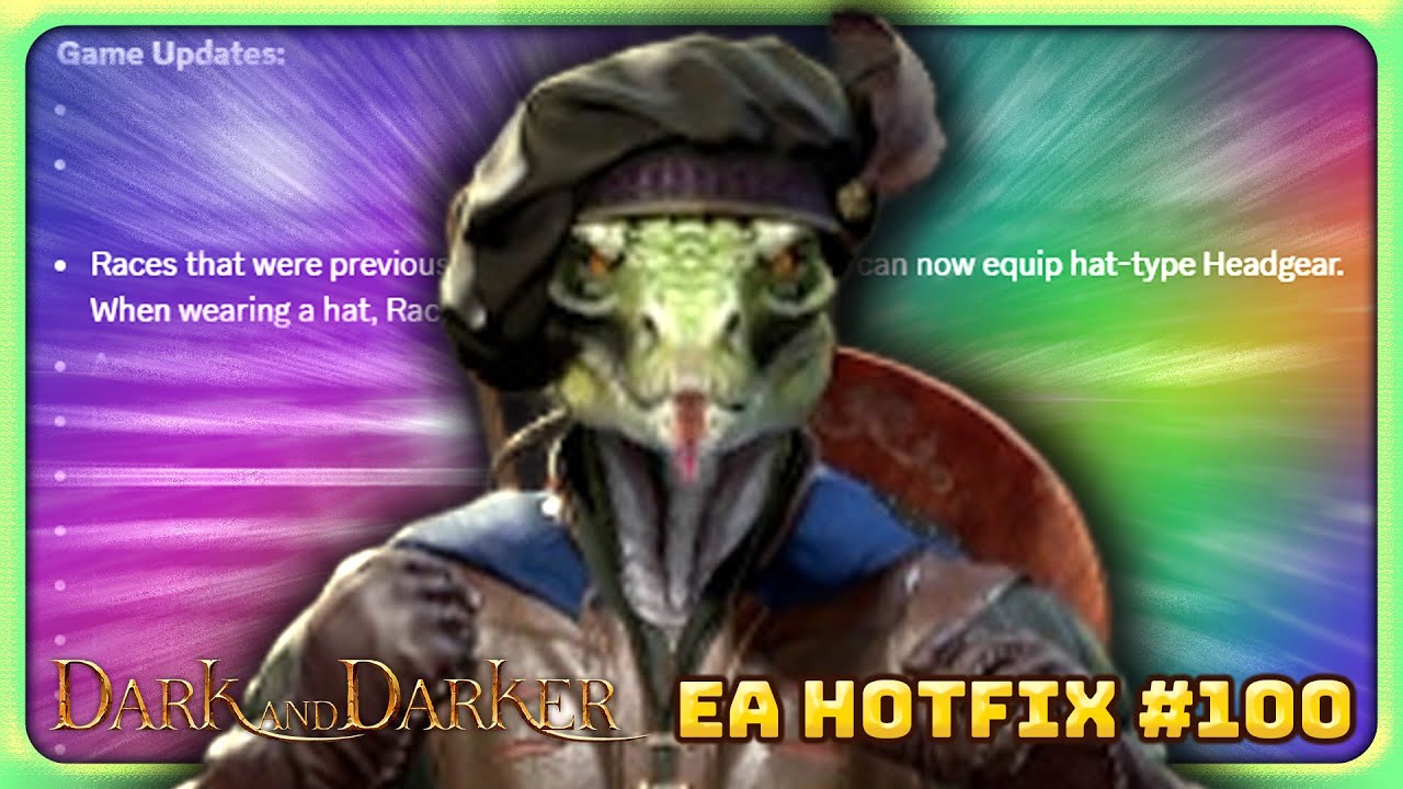 Лучший патч в истории Dark and Darker | Обзор EA Hotfix 100