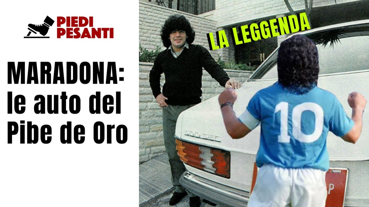 Maradona: Tutte le auto del Pibe de Oro