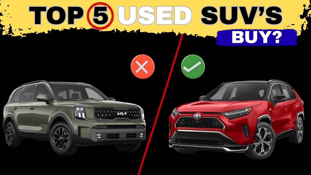 These 5 Used SUVs Outperform New Cars at Half the Price!
