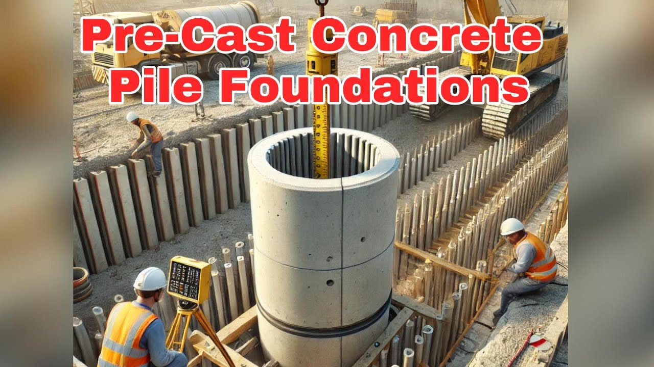 Stages of Pre Cast Concrete Pile Foundations in the world of construction
