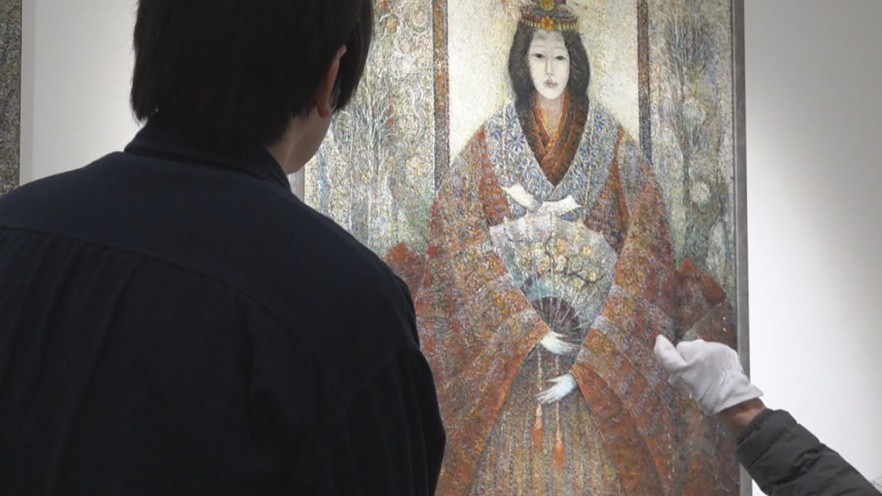 【特集】作品展が大反響　“顔も名も明かさない”89歳の画家が初めてカメラの前で語った思い　岡山