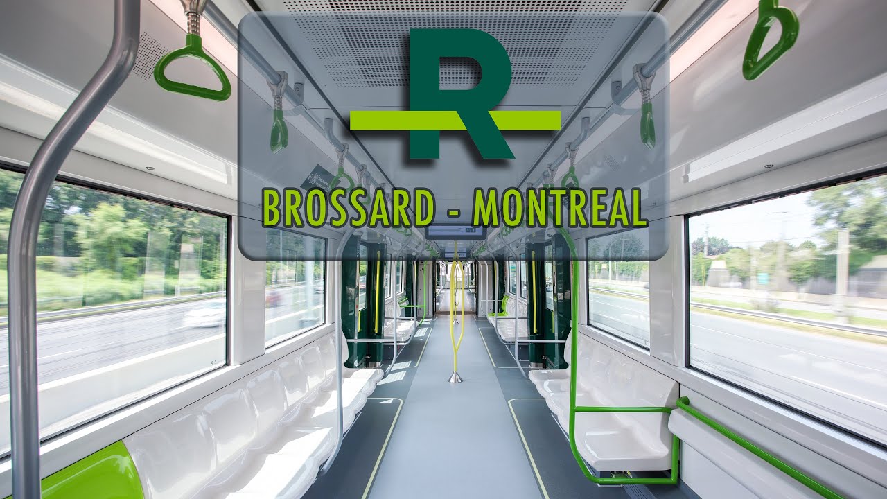 REM, de Brossard à la Gare centrale (au complet)