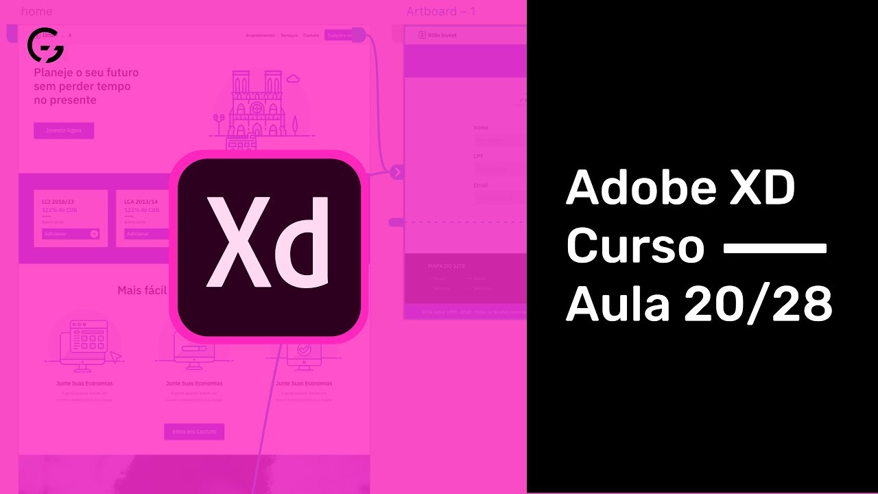 Curso de Adobe XD - Prática Aula 20