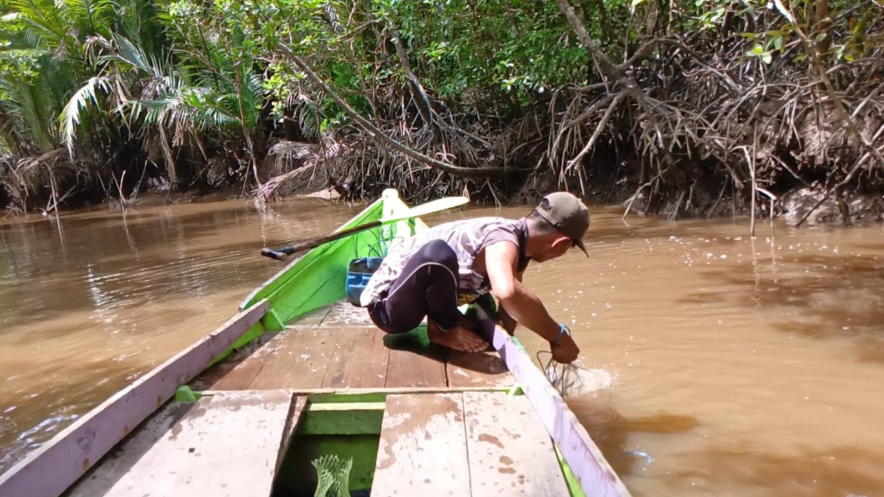 Sampai berbusa jalaku,.lanjut mancing muara padai.