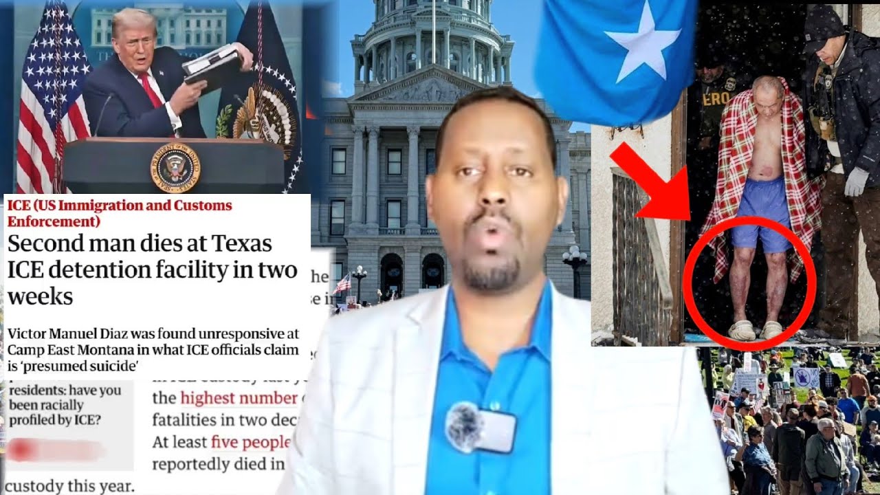 War Deg Deg Eh Madaxweyne DONALD TRUMP Maanta ICE Minneapolis January 2026